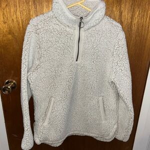 Cozy White Teddy Jacket